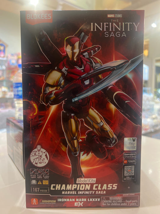 Blockees Model Kits Champion Class Marvel Infinity Saga Ironman Mark LXXXV