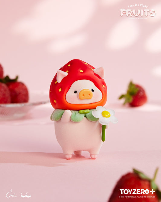 罐頭豬LuLu 莓好滋味吊卡 LuLu the Piggy Strawberry LuLu