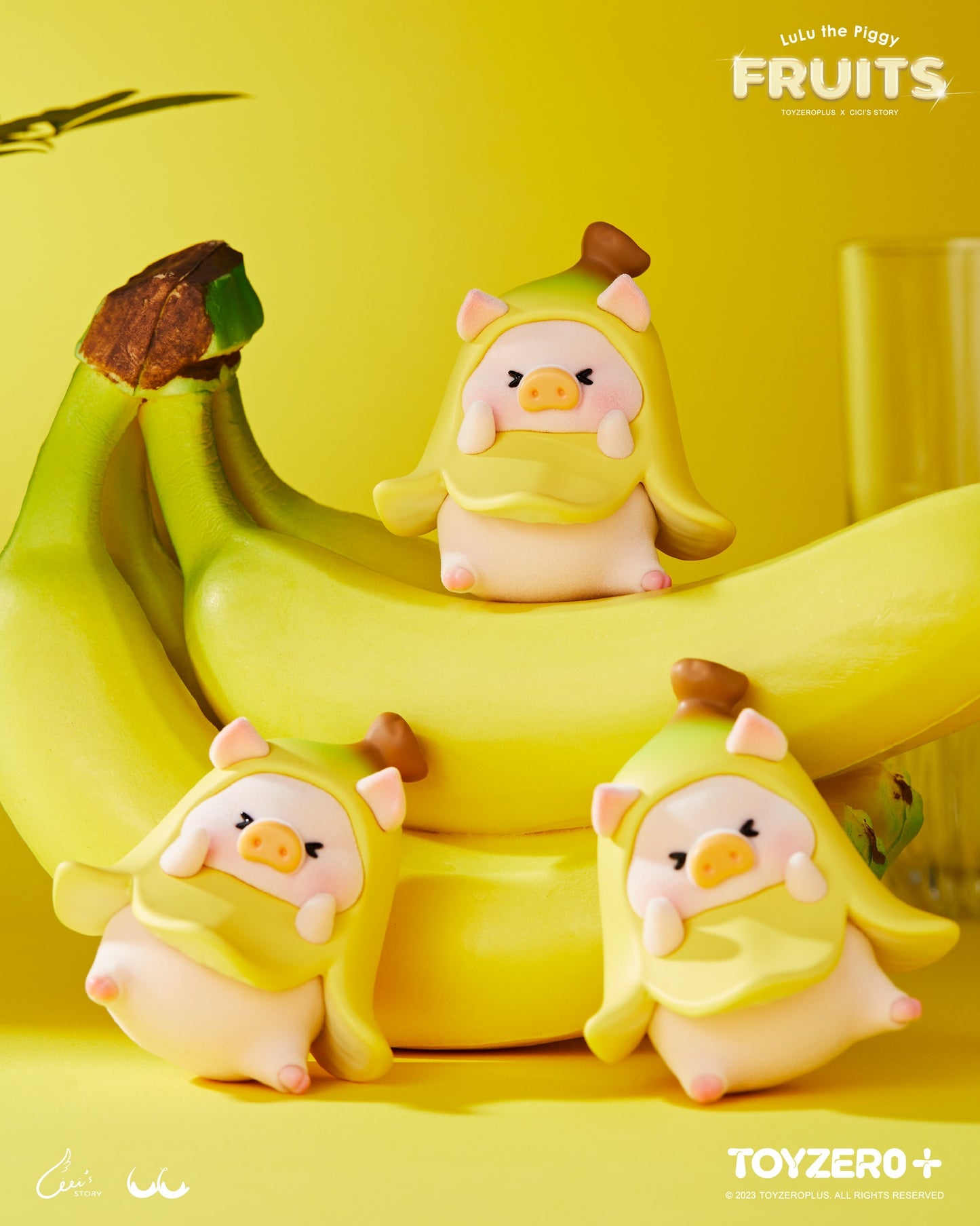 罐頭豬LuLu 蕉點人物吊卡 LuLu the Piggy Banana LuLu