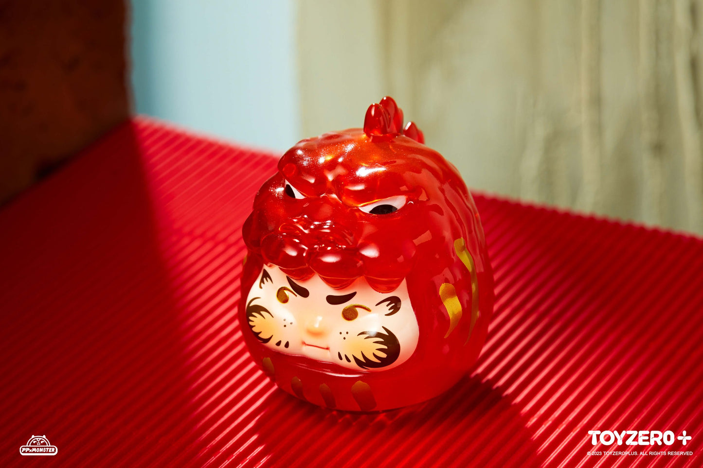PP X MONSTER Rainbow Daruma Blind Box PP X MONSTER 霓彩達摩盲盒