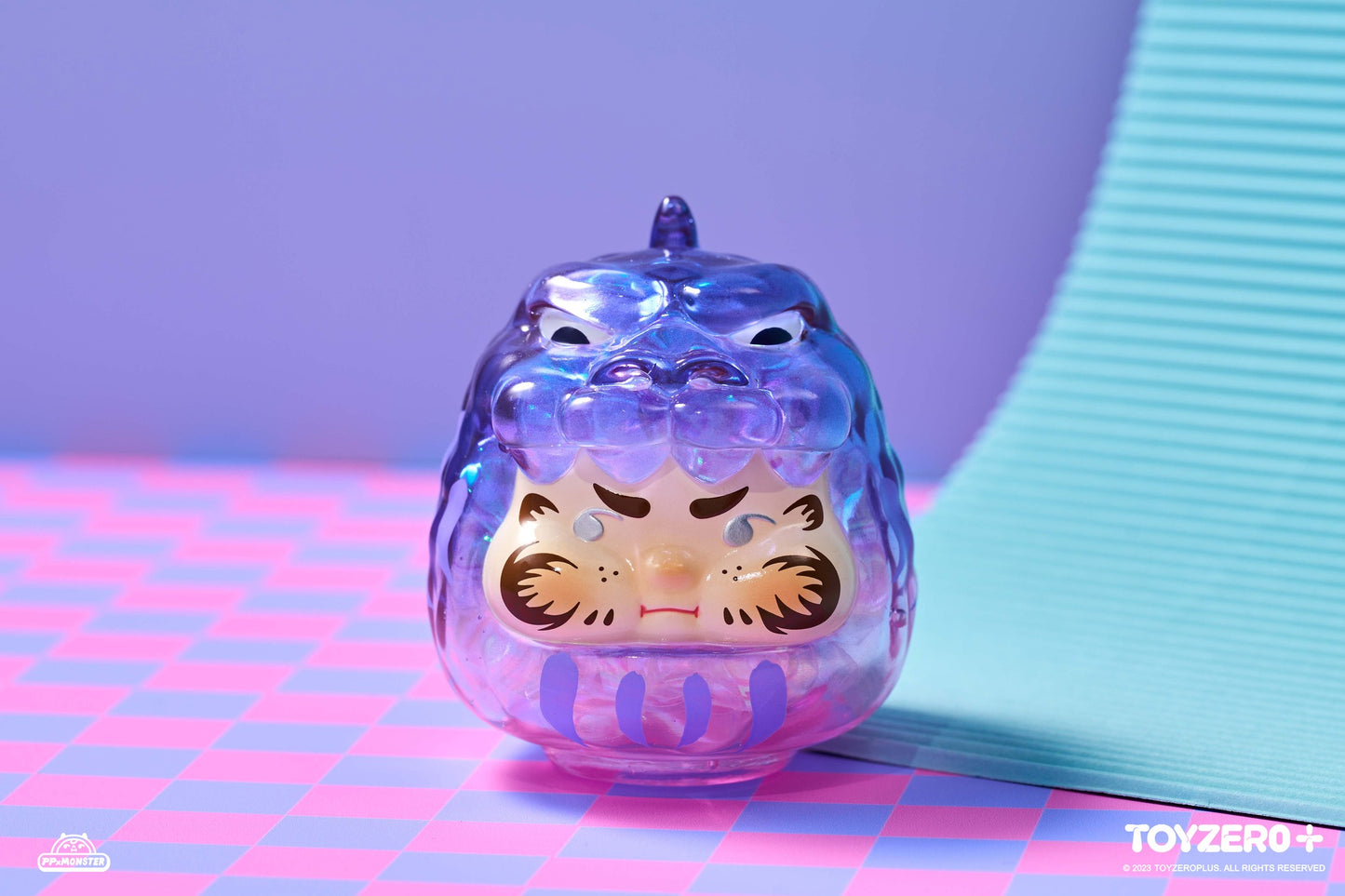 PP X MONSTER Rainbow Daruma Blind Box PP X MONSTER 霓彩達摩盲盒
