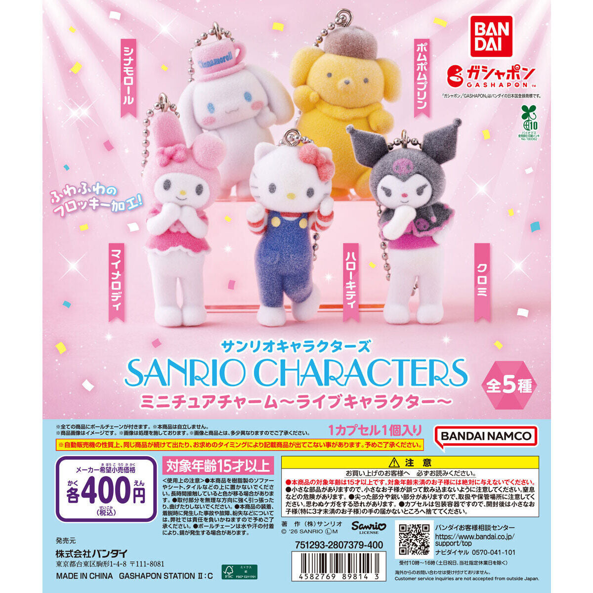 Sanrio Miniature Life Character Mascot