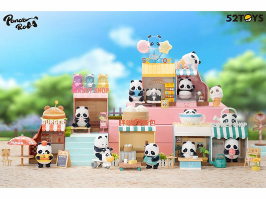 Panda Roll Shopping Street Blind Box by 52Toys