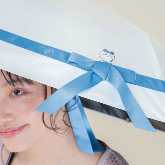 Chiikawa Umbrella -Blue ribbon