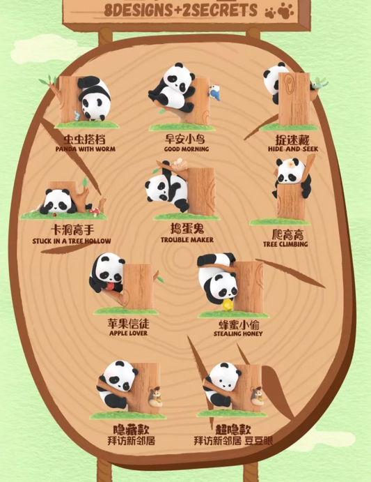 Panda Roll On The Tree Blind Box