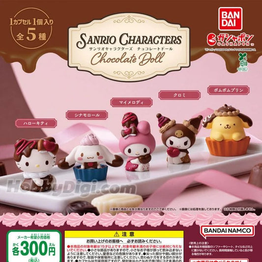 Sanrio Character Chocolate Doll Gashapon