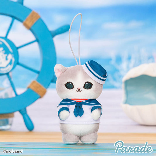 Mofusand Sailor Plush Keychain