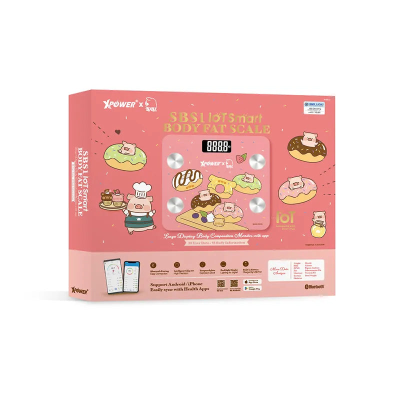 X Power x Lulu the Piggy Smart Body Scale