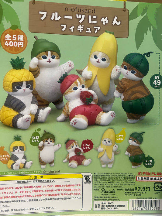 Mofusand Fruit - Kitan Club Capsule