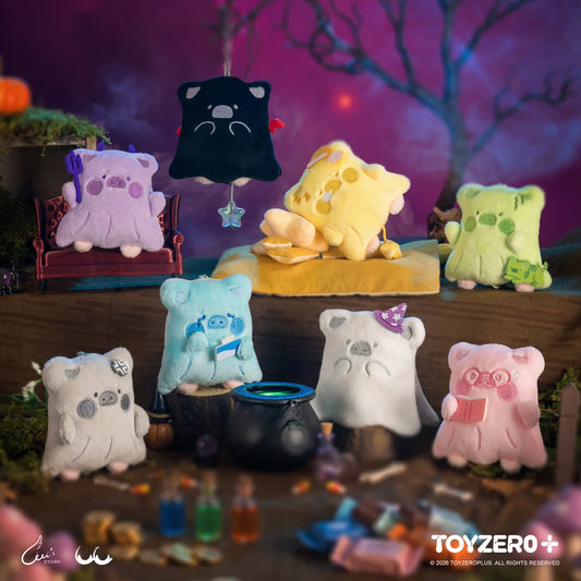 LuLu the Piggy恐怖故事系列-百變小幽靈毛絨掛件盲盒 Horror Story Series-Moody Boo Plush Keychain
