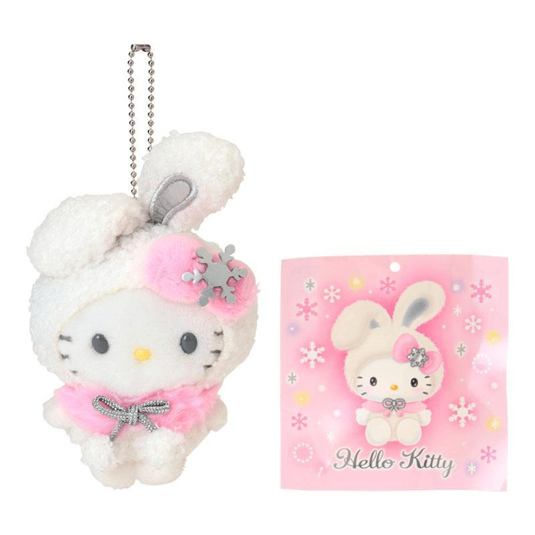 Hello Kitty Snow Rabbit Mascot
