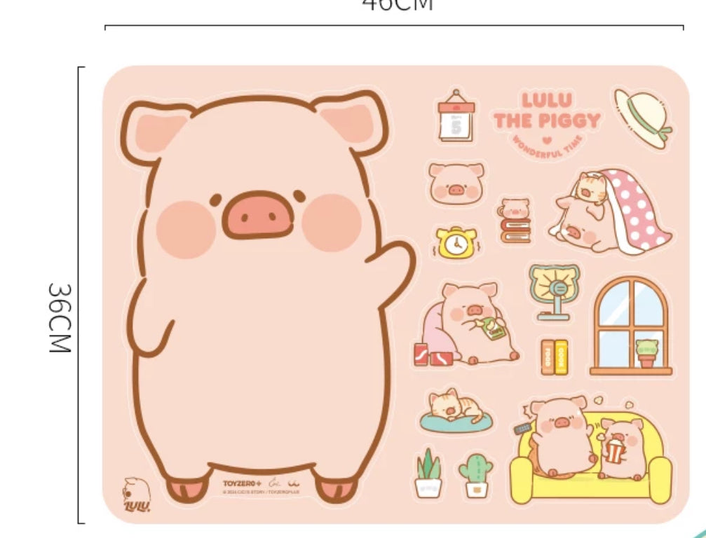 LuLu the Piggy Magnetic Message Board