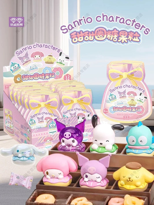 Sanrio Character Doughnut Mini Figurine Random Bag