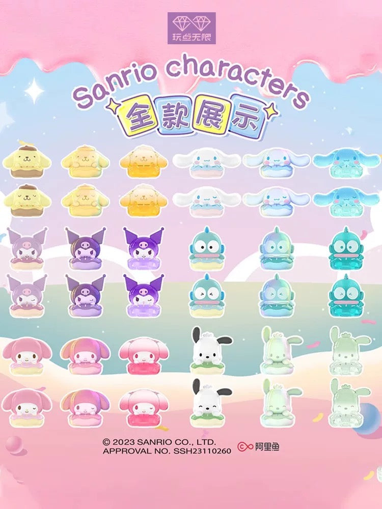 Sanrio Character Doughnut Mini Figurine Random Bag