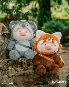 LuLu the Piggy Animal Party - Lively Red Panda Lu Plush