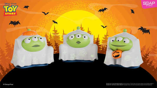 Soap Studio Disney Cutie Ghost Alien Stackable Ornaments