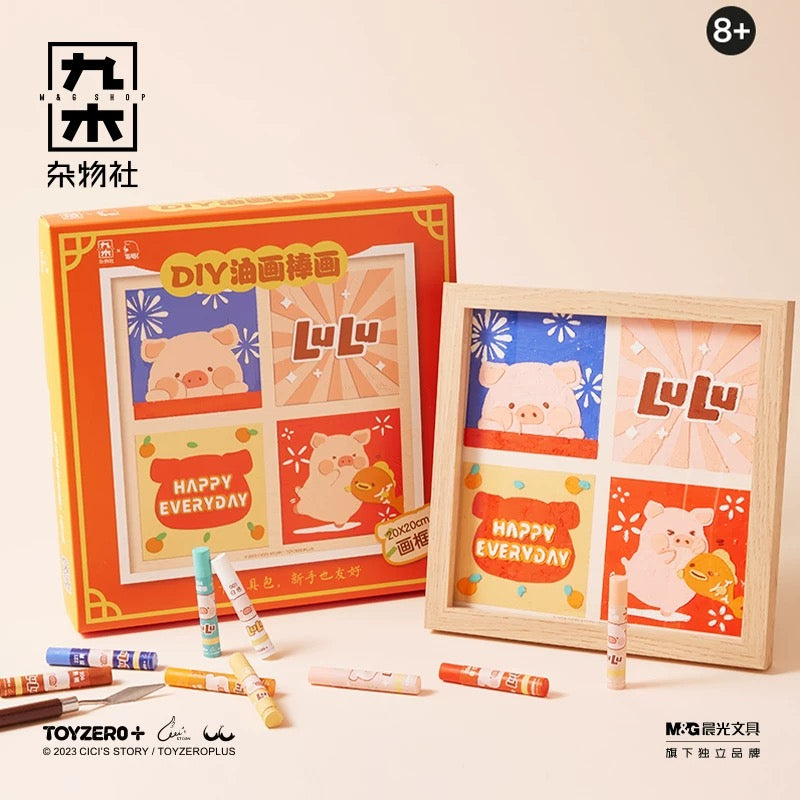LuLu the Piggy DIY Oil Paint Set