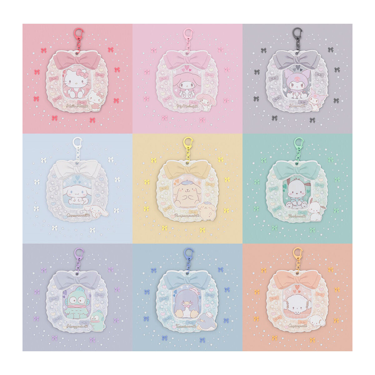 Sanrio characters Choco snacks and card holder