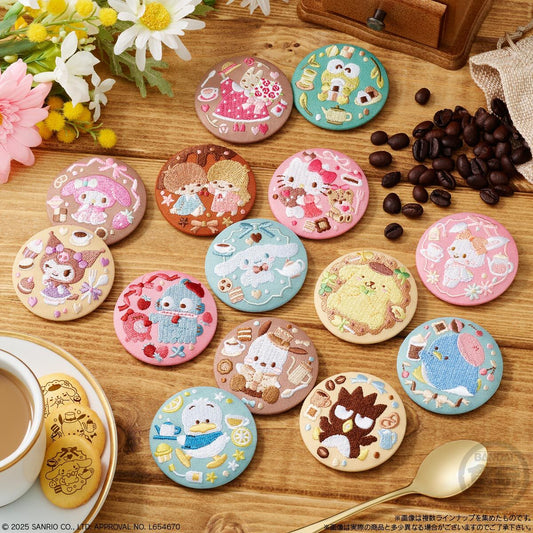 Sanrio Characters Embroidered Badge Biscuit 3