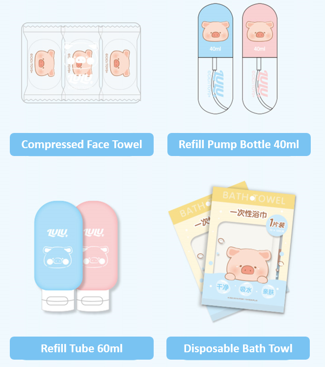LuLu the Piggy Travel Set