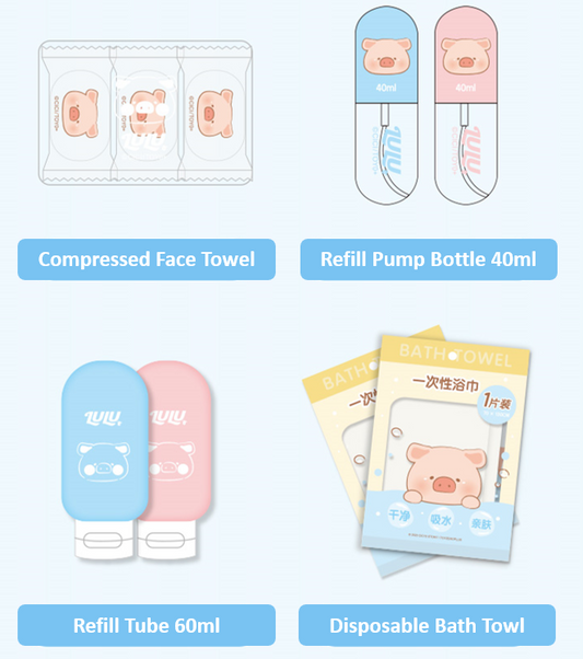 LuLu the Piggy Travel Set