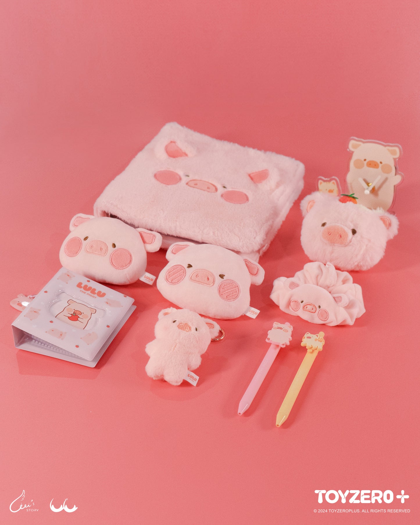LuLu the Piggy Generic - Scrunchie