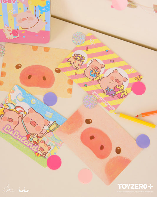 LuLu the Piggy Generic - Postcard Set