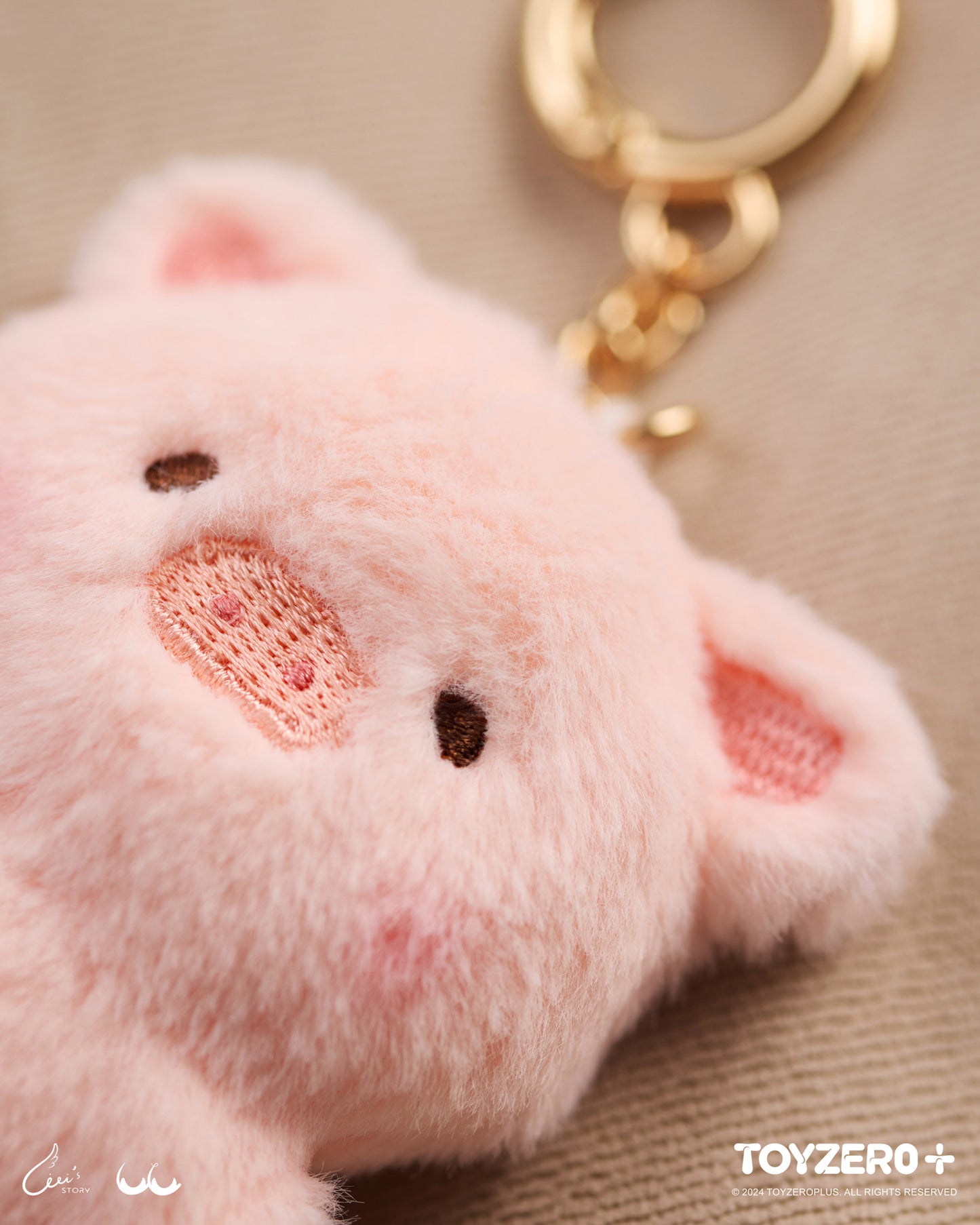 LuLu the Piggy Generic - Mini LuLu plush Keychain