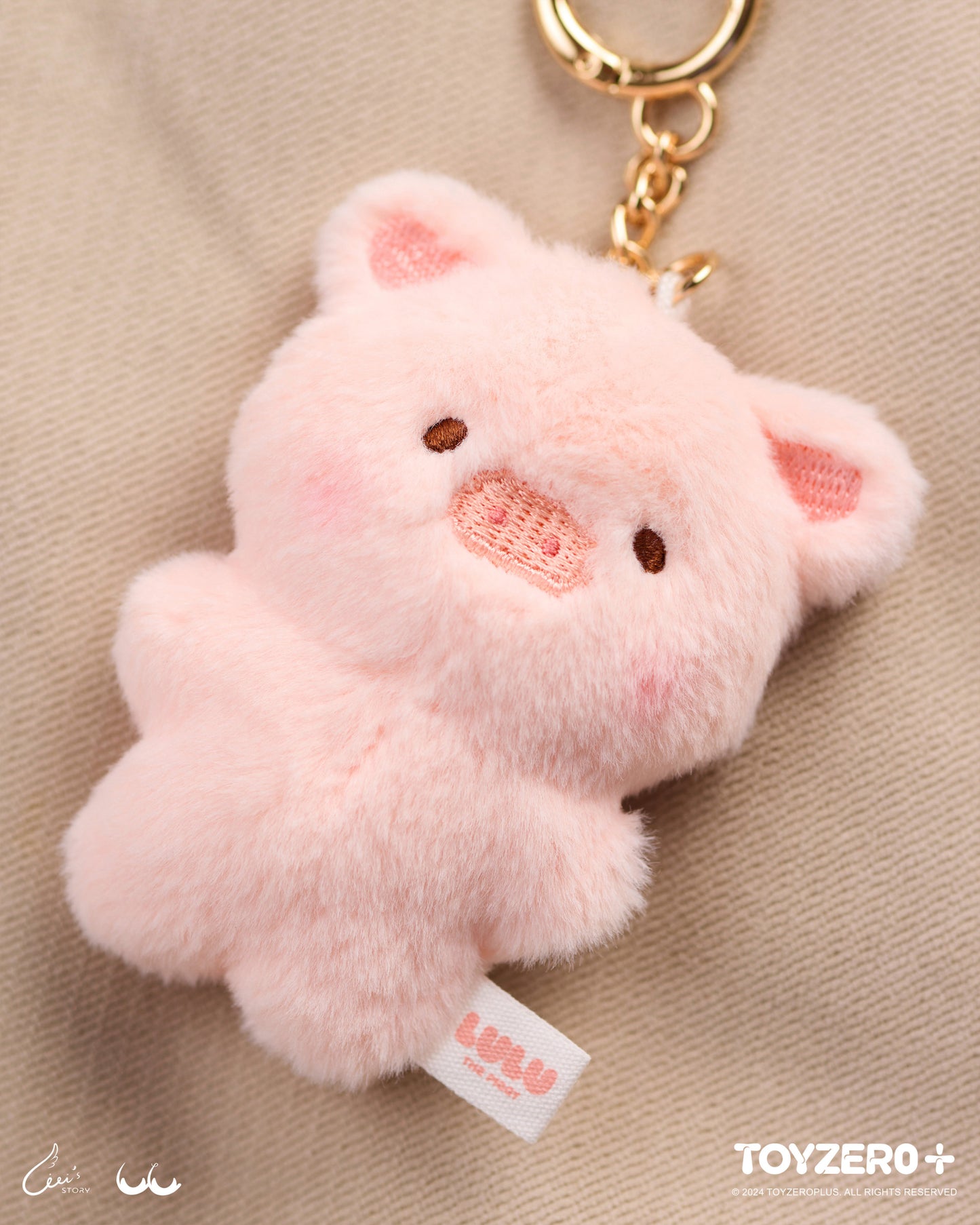 LuLu the Piggy Generic - Mini LuLu plush Keychain