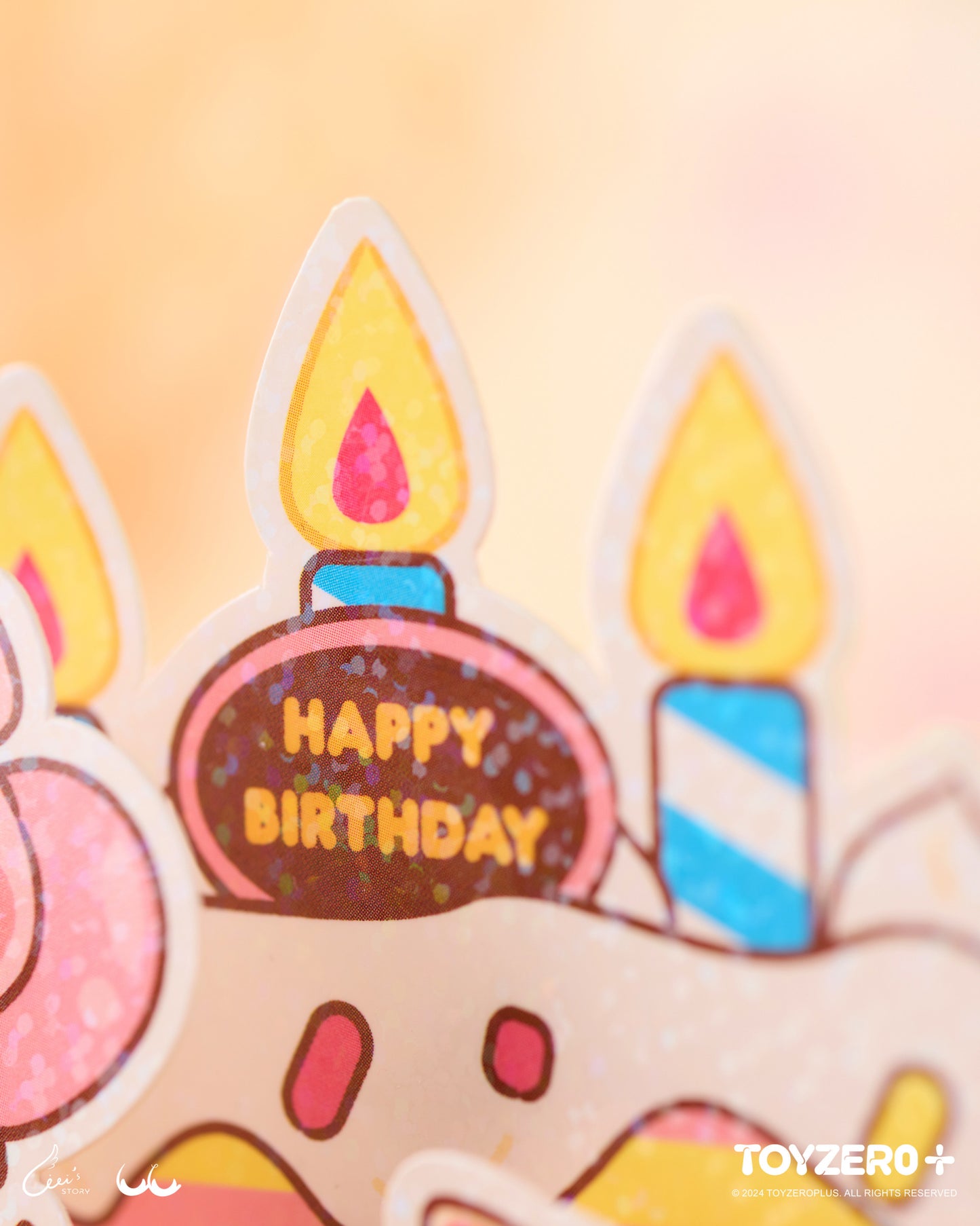 LuLu the Piggy Birthday - Birthday Card (B)