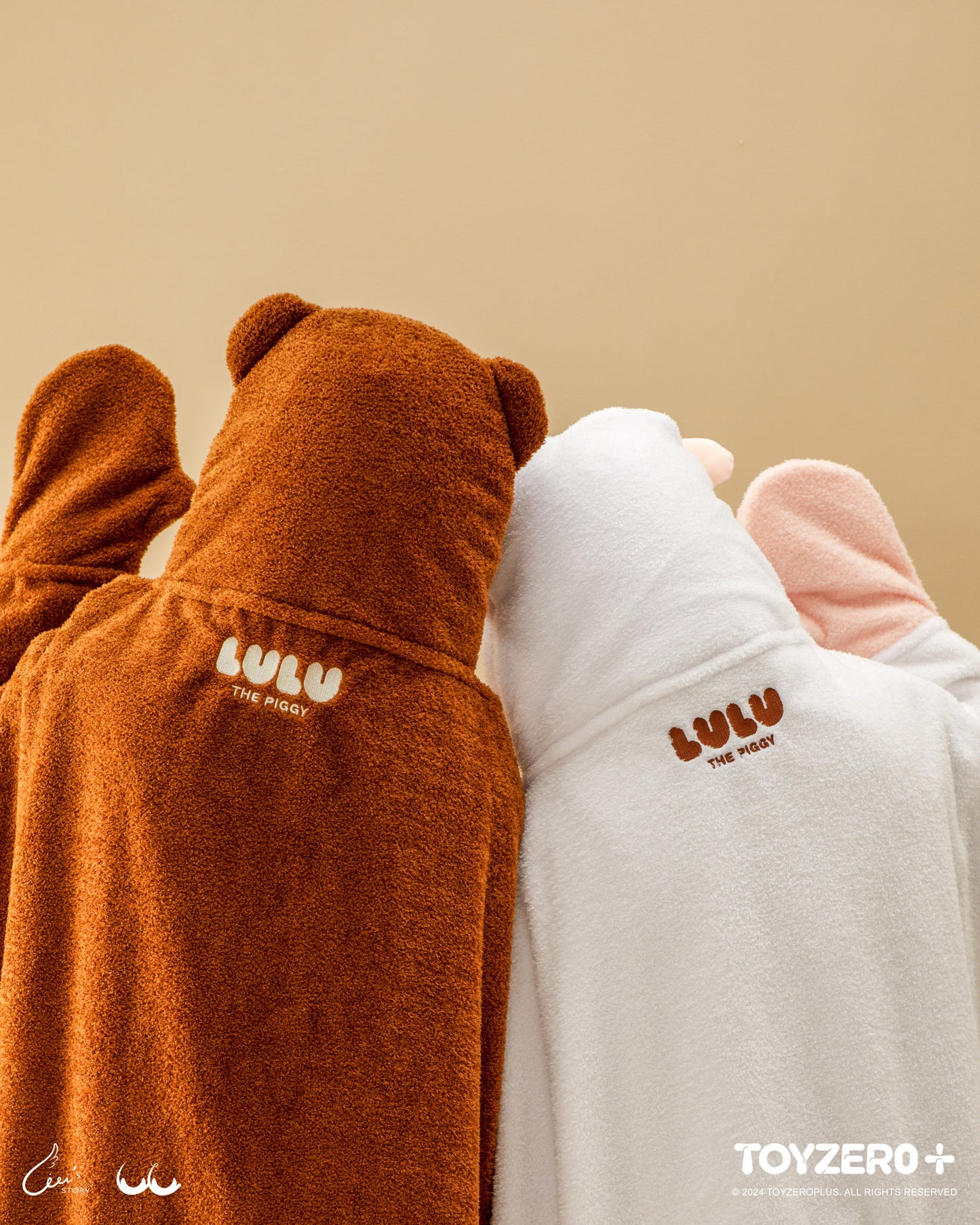 LuLu the Piggy Costume Series - Blanket with Hat (Bear) 罐頭豬LuLu è®?裝系å?? - é?£帽空調毯 (豬ç??)