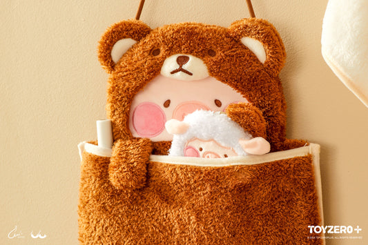 LuLu the Piggy Costume Series - Fluffy Wall Bag (Bear)