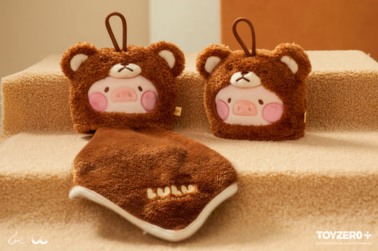 LuLu the Piggy Costume Series - Fluffy Hand-towel (Bear) 罐頭豬LuLu è®?裝系å?? - æ??ç??æ¯?巾 (豬ç??)