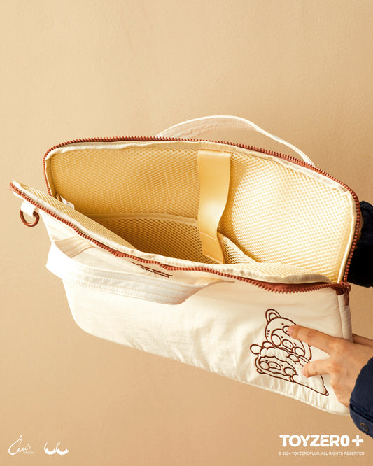 LuLu the Piggy Costume Series - Bear & Sheep Laptop Case