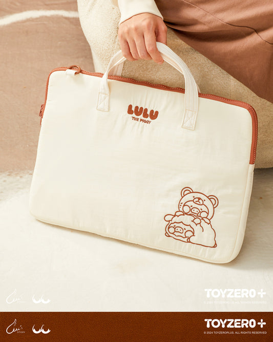 LuLu the Piggy Costume Series - Bear & Sheep Laptop Case