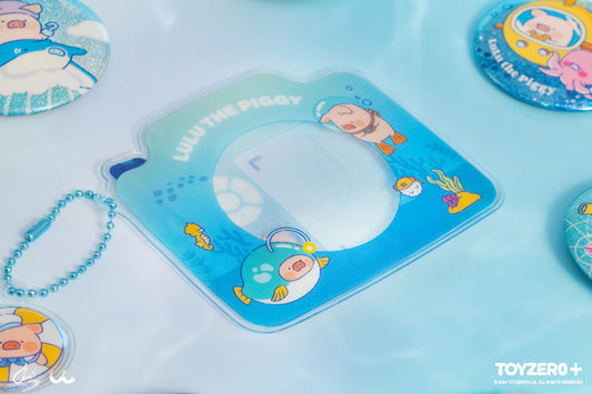 LuLu the Piggy Ocean - Badge Bag