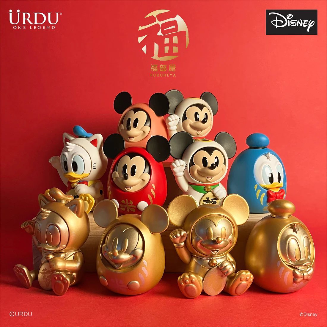 FUKUHEYA DISNEY LUCKY Blind Box by URDU