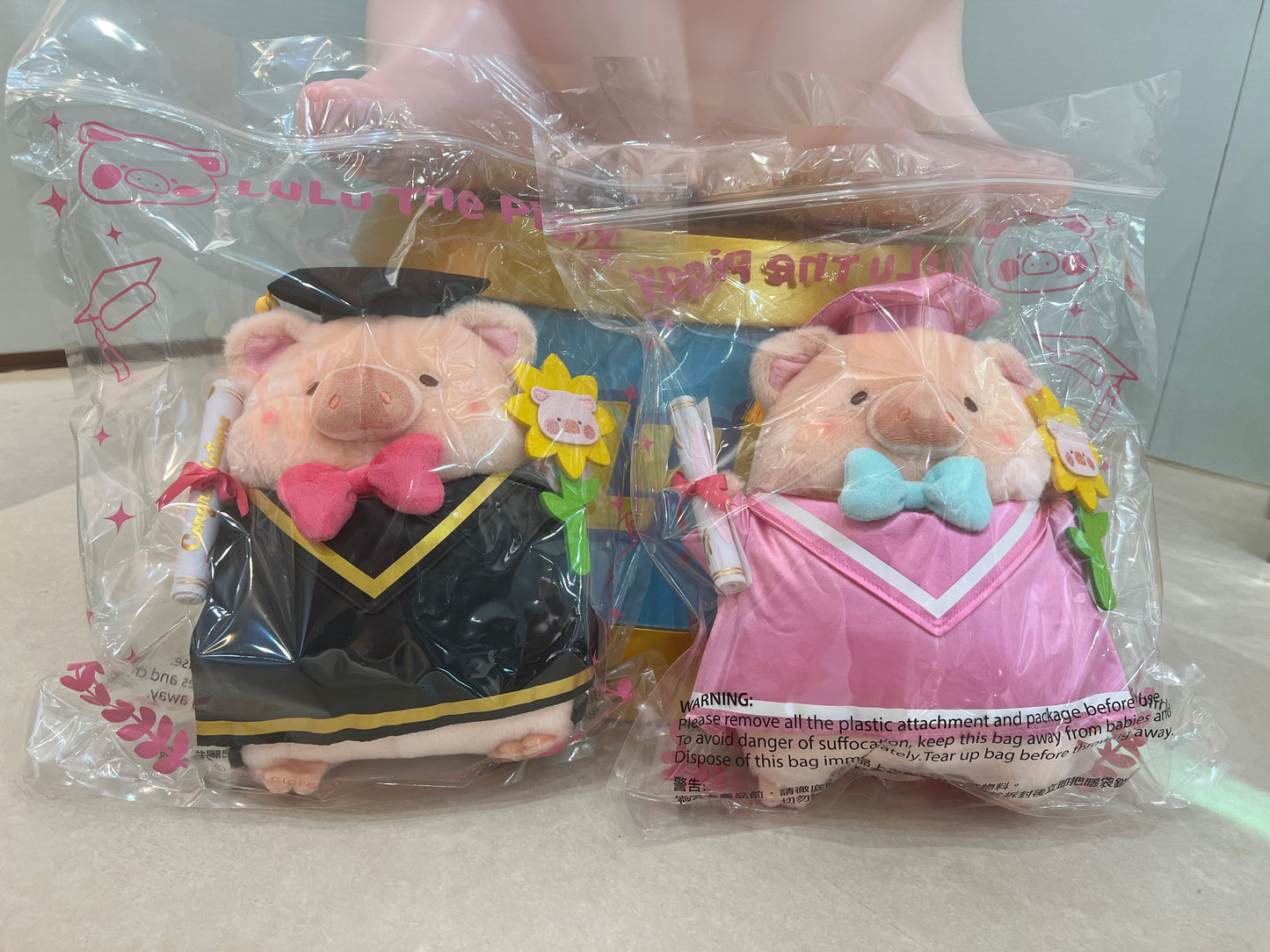 LuLu the Piggy Graduation Plush