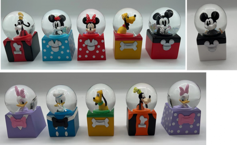 Disney Candy Machine Mini Snow Globe Blind Box