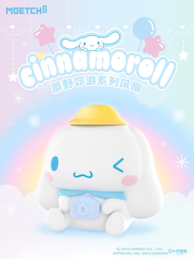 Cinnamoroll Mini Pottable Fan Blind Box