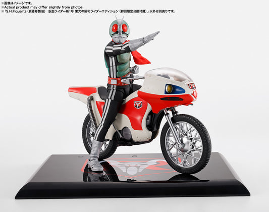 S.H.Figuarts (SHINKOCCHOU SEIHOU) MASKED RIDER 1 LEGENDARY SHOWA MASKED RIDERS EDITION & S.H.Figuarts NEW CYCLONE (MASKED RIDER) LEGENDARY SHOWA MASKED RIDERS EDITION