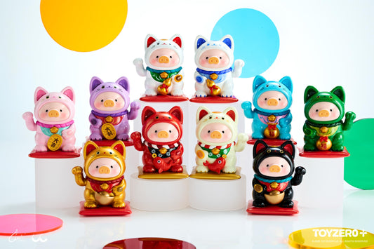 LuLu the Piggy - LUcky Cat Series (Blind Box) 罐頭豬LuLu 一招喵計系列 (盲盒)