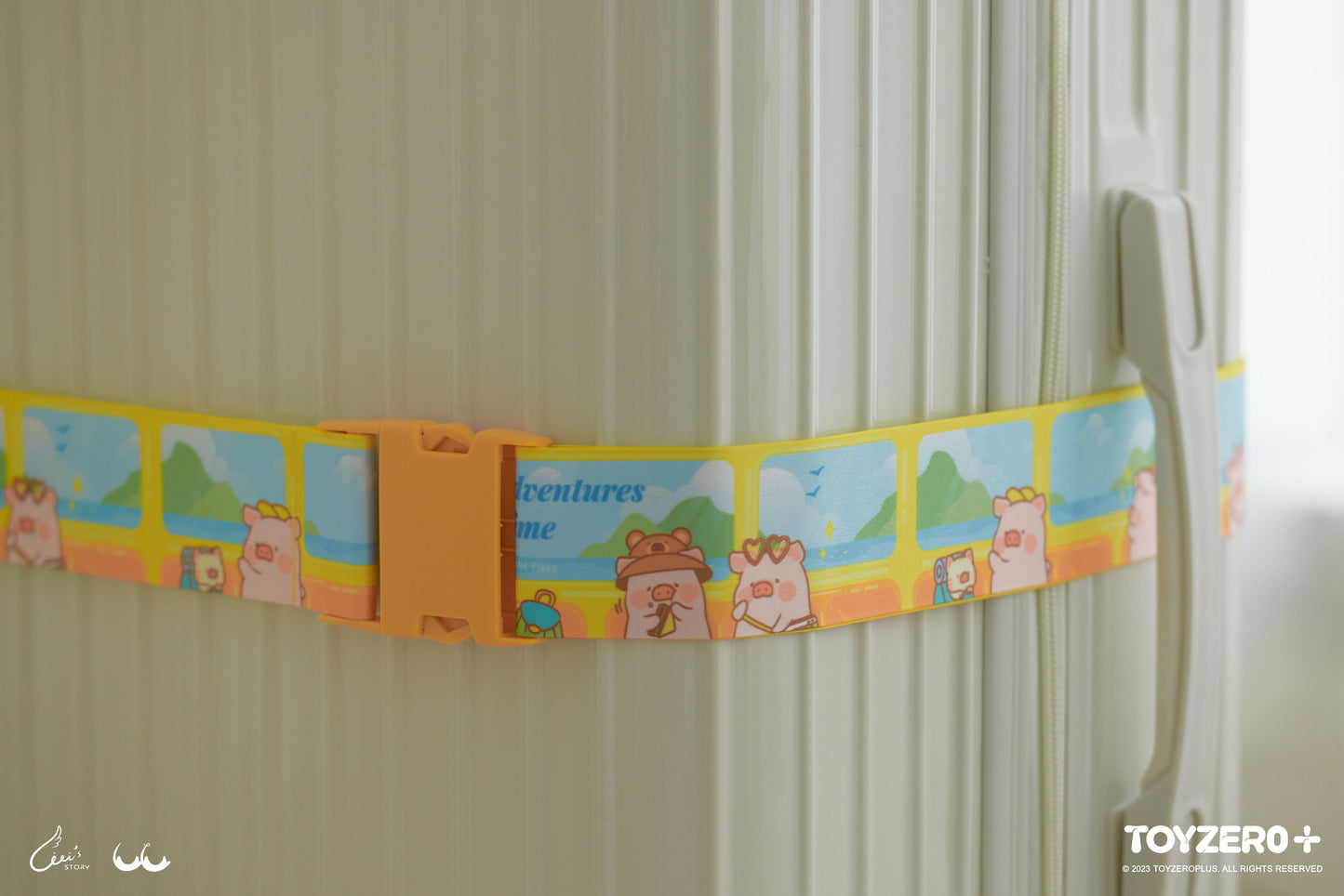 LuLu the Piggy Find Your Way - Suitcase Straps 罐頭豬LuLu 旅行系列 - 行李箱帶