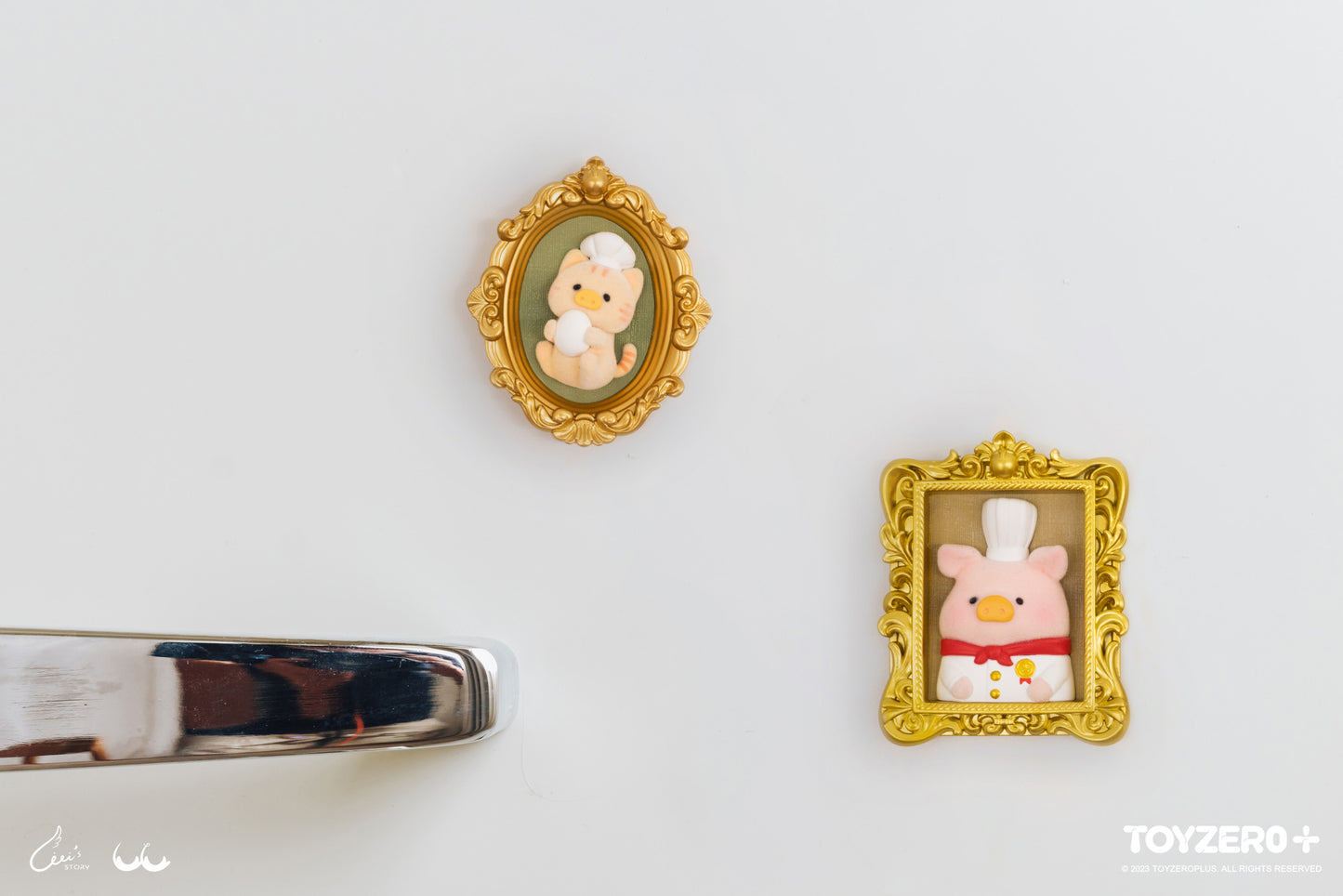 Lulu the Piggy Grand Dining - 3D Magnet