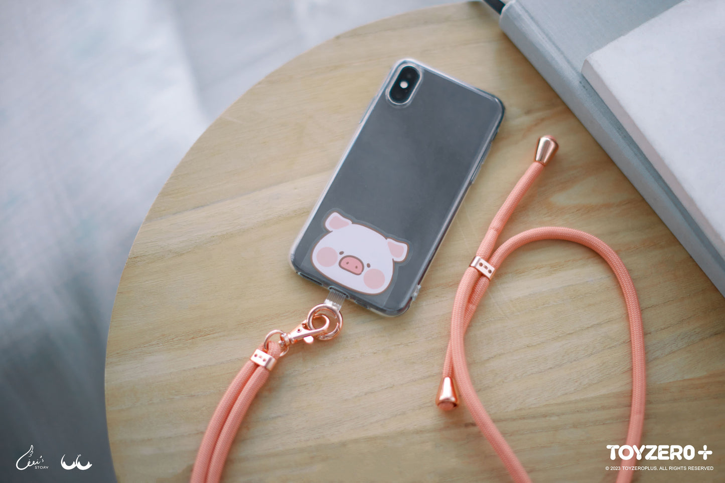 LuLu the Piggy 2023 - Multi Ring + Strap Set 罐頭豬LuLu 2023 - 多功能電話指環扣連掛繩