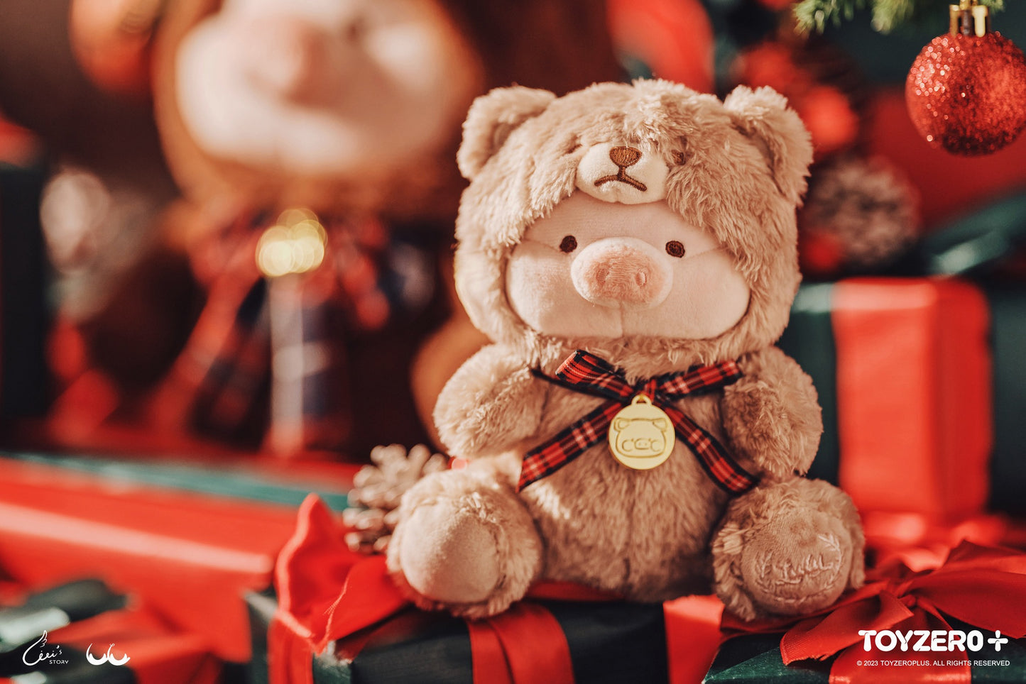 LuLu the Piggy X'Mas - 14cm Teddy LuLu