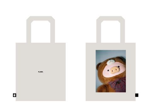(ComplexCon) LuLu the Piggy Teddy LuLu - Tote Bag (Flash ver.)