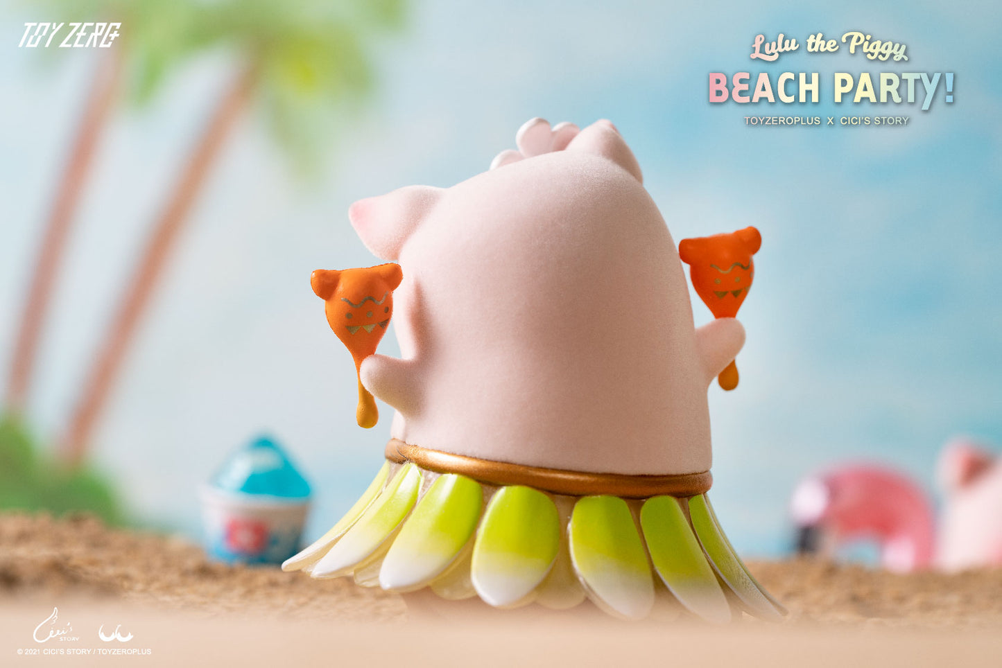 TOYZEROPLUS LULU the Piggy Beach Party Blind Box