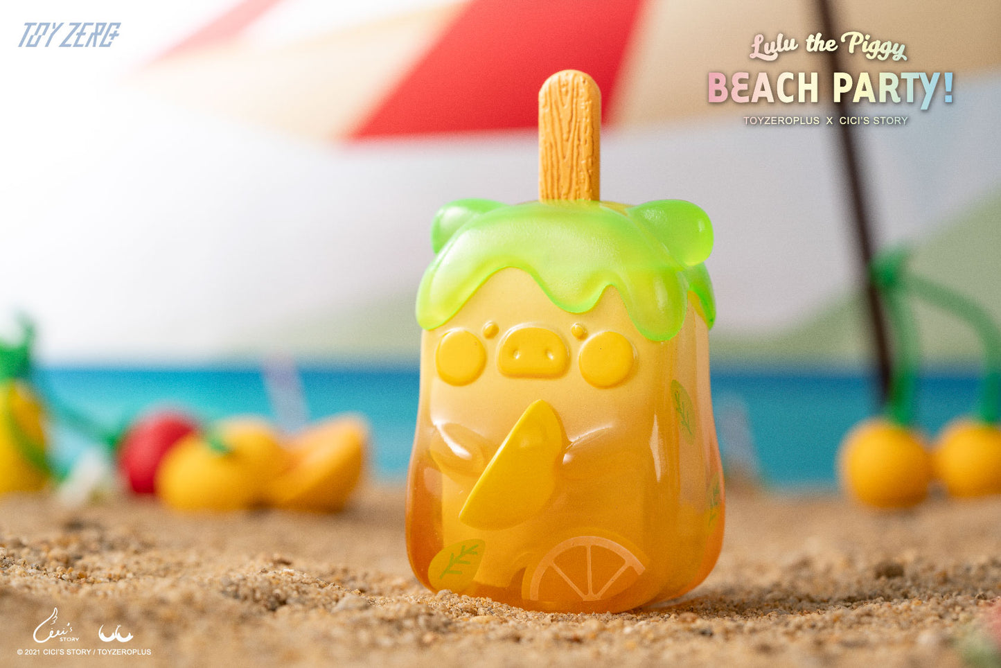 TOYZEROPLUS LULU the Piggy Beach Party Blind Box