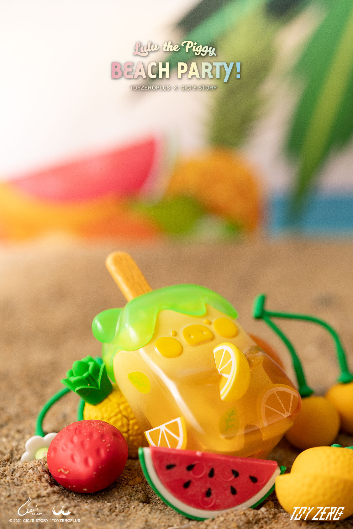 TOYZEROPLUS LULU the Piggy Beach Party Blind Box